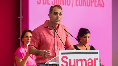 Mitin de Yolanda Díaz en Málaga por las elecciones europeas del 9 de junio