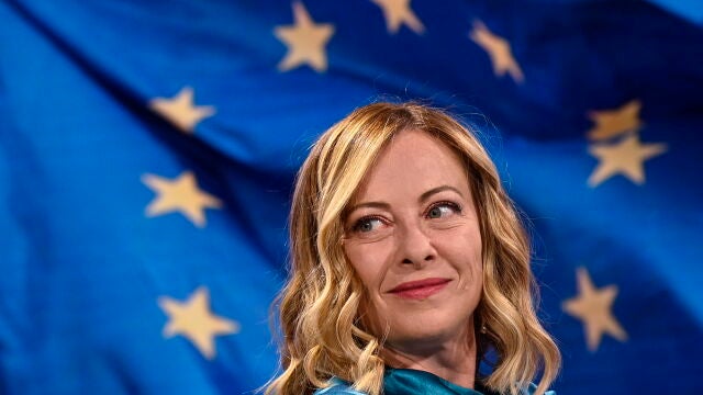 Italian Prime Minister Giorgia Meloni interview in Porta a Porta