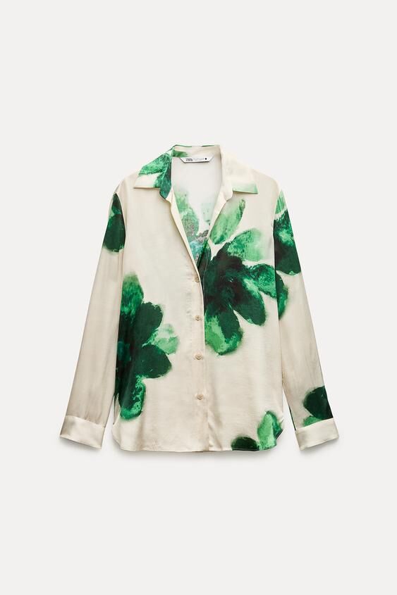 Blusa de flores maxi.