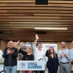Mañueco cierra el acto en Segovia junto a Vázquez, De Vicente, Paloma Sanz, Maroto y Mazarías, entre otros