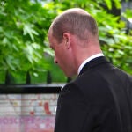 El príncipe Guillermo llega a la boda del duque de Westmisnter