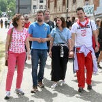 Luis Tudanca, cierra la campaña en Burgos, junto a Esther Peña y Daniel de la Rosa, entre otros