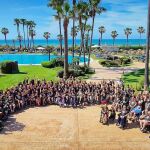 Los participantes en el viaje organizado por Aspaym CyL