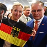 German far-right party AfD Europe election party in Berlin