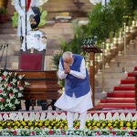 Indian Prime Minister Narendra Modi takes oath for third term