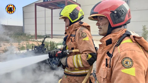 Imagen de archivo de los bomberos de Valencia