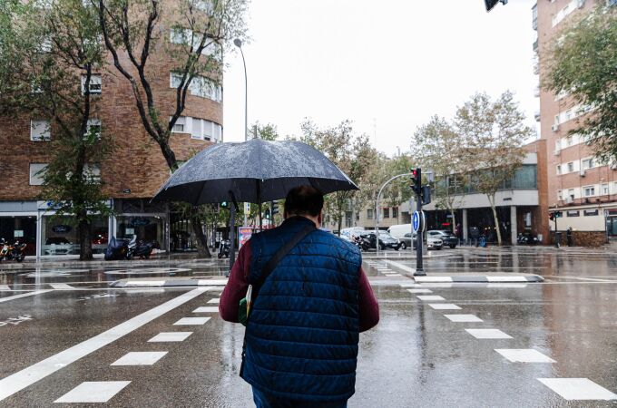 Lluvias en Madrid