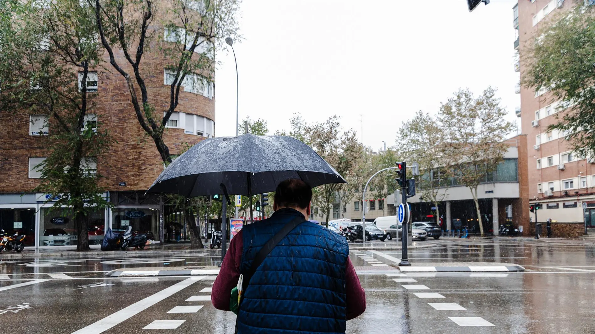 Lluvias en Madrid