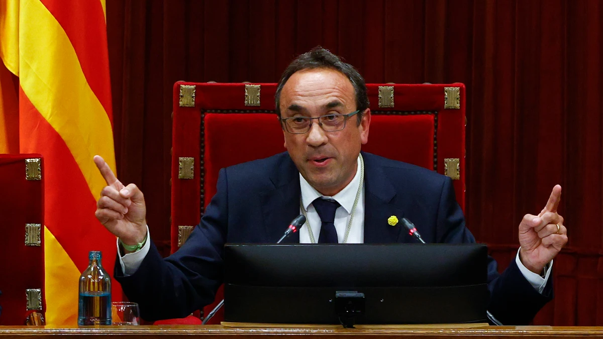 El independentismo toma la Mesa y Josep Rull, de Junts, la presidencia del Parlament