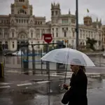 Chubascos en Madrid