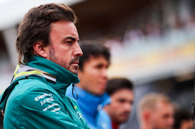Fernando Alonso durante el GP de Canadá