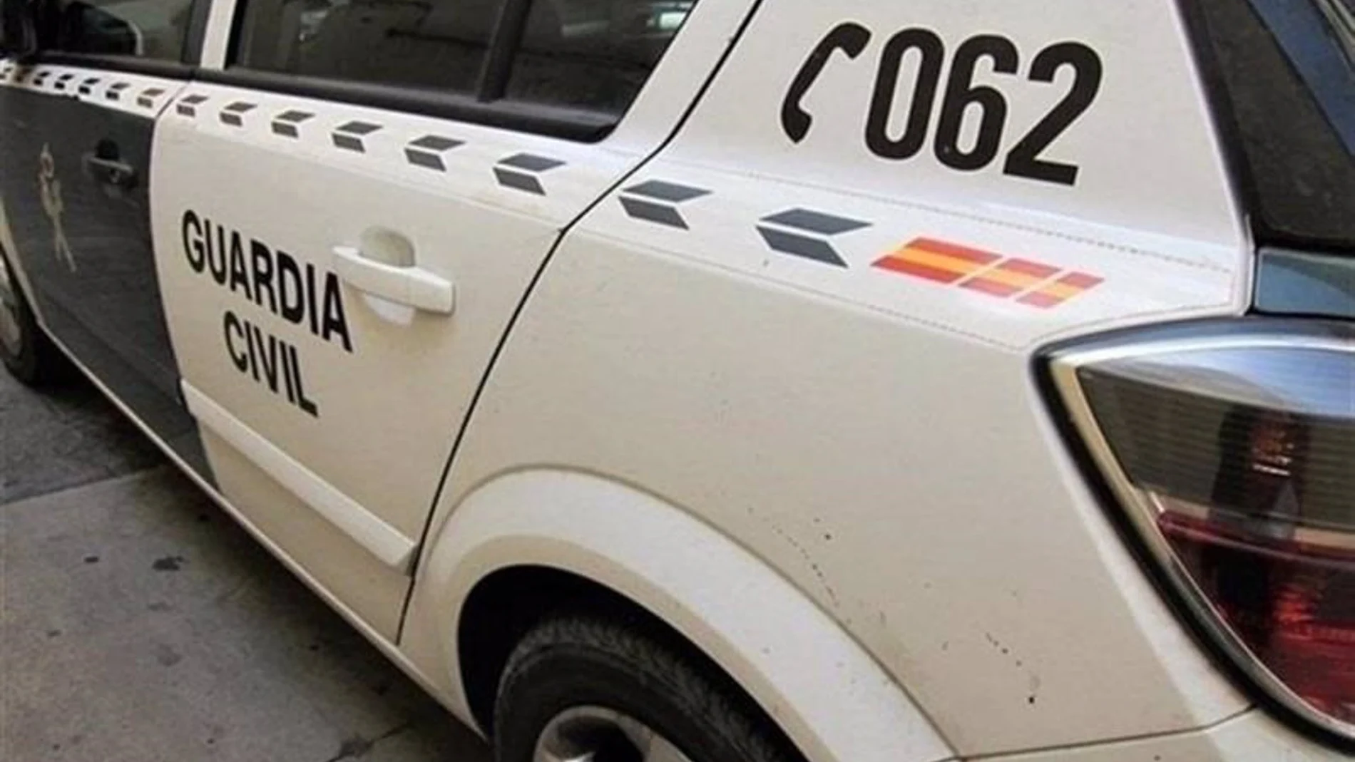 Vehículo de la Guardia Civil