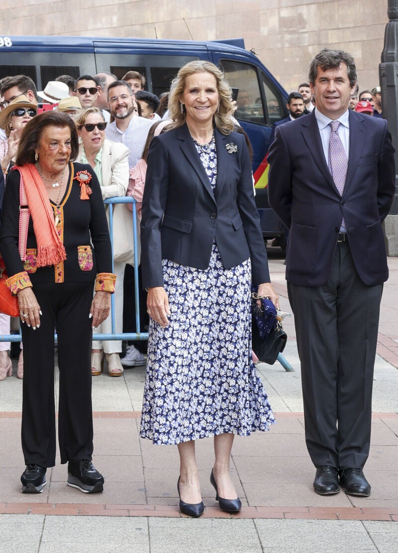 El look de la Infanta Elena.