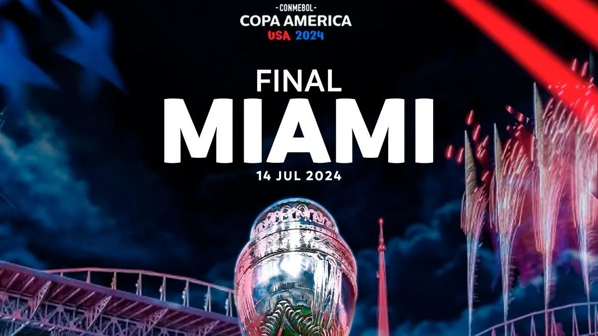 Cuándo es y dónde se juega la final de la Copa América 2024