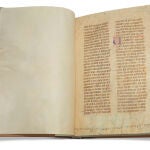 Imagen de la biblia gótica que se subastará en Christie's