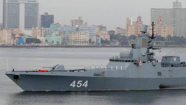 Llega a La Habana la flotilla de la Marina rusa con una fragata y un submarino nuclear