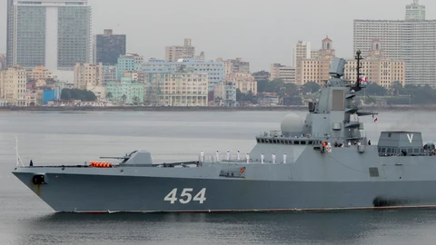 Llega a La Habana la flotilla de la Marina rusa con una fragata y un submarino nuclear