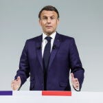 President Macron holds a press conference after calling new general elections in France