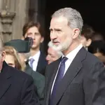 El Rey Juan Carlos y el Rey Felipe VI
