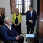 Fernández Carriedo durante su visita a Toro (Zamora)