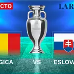 Bélgica - Eslovaquia, en directo hoy