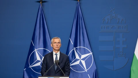 OTAN.- Stoltenberg propone que EEUU aporte la mitad del fondo de 40.000 para Ucrania