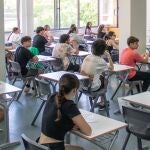 Prueba de la EBAU en el Campus de Ponferrada