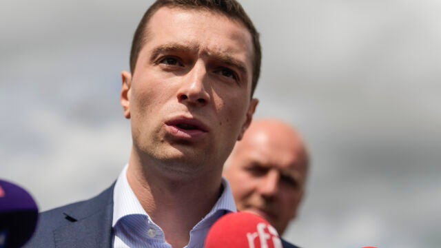 Jordan Bardella sucedió a Marine Le Pen al frente de Reagrupamiento Nacional