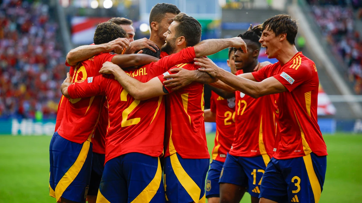 España comienza la Eurocopa con una cómoda goleada ante Croacia