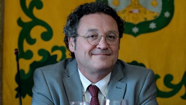 El fiscal general del Estado, Álvaro García Ortiz, durante la clausura de la Escuela de Verano del Ministerio Fiscal, en el Pazo de Mariñán, a 14 de junio de 2024, en Mariñán, Bergondo.