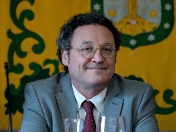 El fiscal general del Estado, Álvaro García Ortiz, durante la clausura de la Escuela de Verano del Ministerio Fiscal, en el Pazo de Mariñán, a 14 de junio de 2024, en Mariñán, Bergondo.