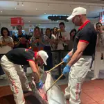 El ronqueo del atún se presenta ante el público en Valencia
