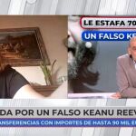 Momento de la entrevista de Nacho Abad con Katy en el programa "En boca de todos"