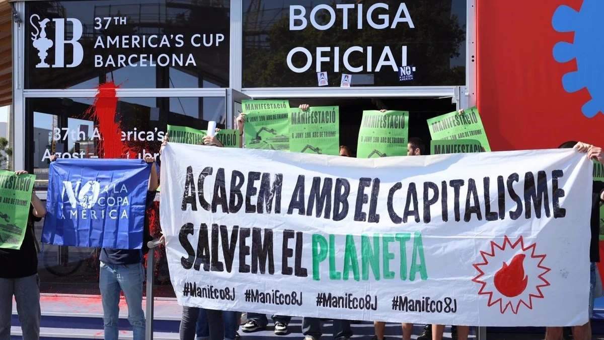 Los vecinos de la Barceloneta dicen no a la Copa América