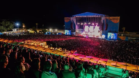 Más de 14.000 personas acuden al concierto de Manolo García en el festival Marenostrum Fuengirola