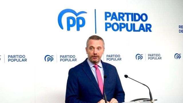 El vicesecretario de Organización, Comunicación y Electoral del PPRM, Joaquín Segado