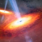 Descubren dos galaxias colisionando cuando el universo acababa de amanecer y tenía 900 millones de años