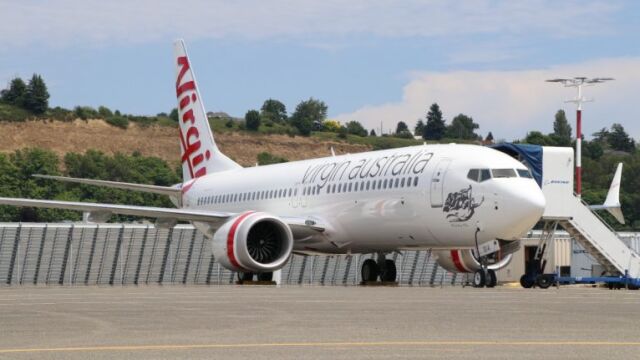Un avión de Virgin Australia, en una imagen de archivo