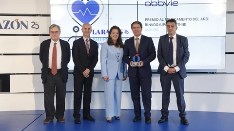 Felipe Pastrana e Isidro Villanueva junto a Marhuenda, Matute y Alonso