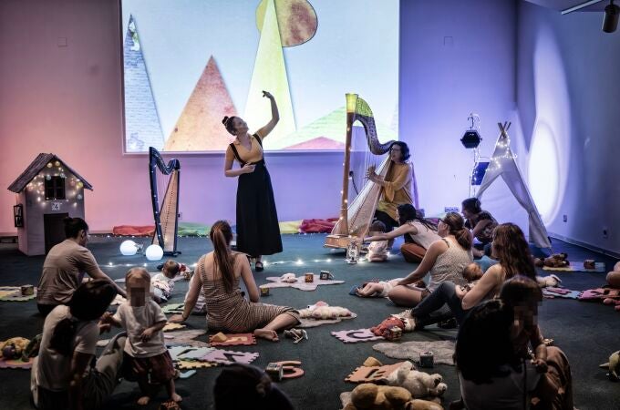 El Palau de la Música de Valencia celebró "Bebesol", música para bebés