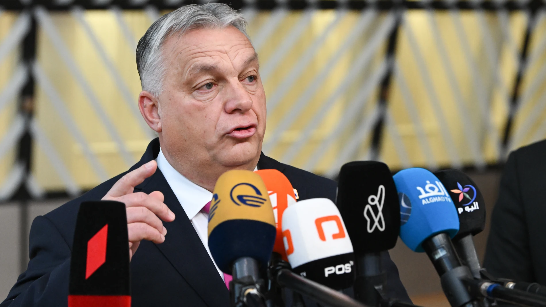 Viktor Orbán, primer ministro de Hungría, asiste a una reunión en Bruselas UNIÓN EUROPEA (Foto de ARCHIVO) 14/12/2023