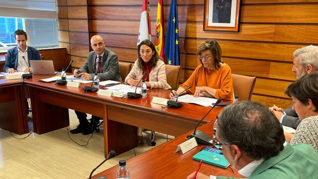 González Corral preside la Mesa de las Telecomunicaciones en presencia de Ángeles Armisén y Jorge Llorente