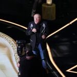 LAS VEGAS, NEVADA - MARCH 07: James Patterson speaks onstage during the 57th Academy of Country Music Awards at Allegiant Stadium on March 07, 2022 in Las Vegas, Nevada. Ethan Miller/Getty Images/AFP (Photo by Ethan Miller / GETTY IMAGES NORTH AMERICA / Getty Images via AFP)