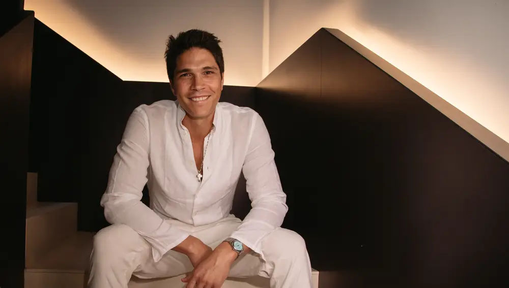 Pablo Castellano en la fiesta de Cosentino