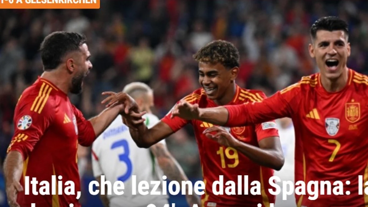Los elogios de la prensa italiana, rendida a España: 