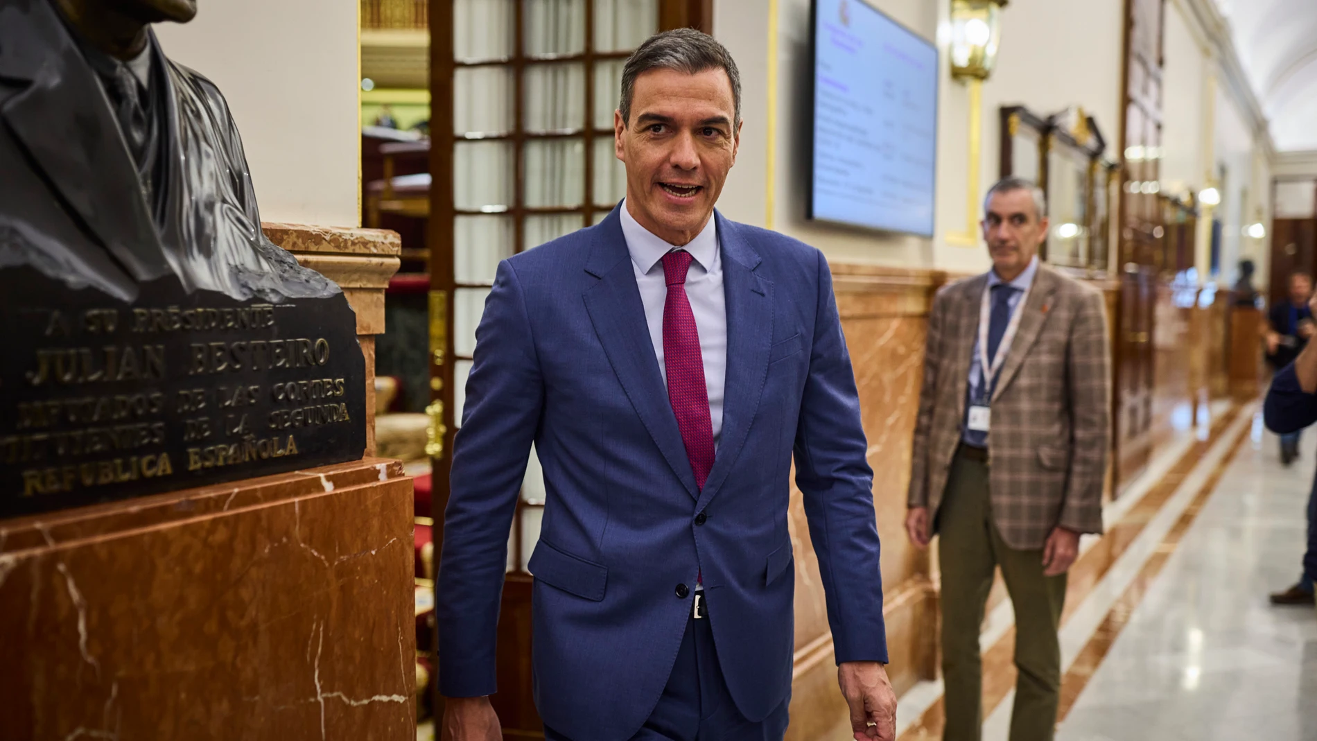 Pleno del Congreso de los Diputados. Asisten Pedro Sánchez, María Jesús Montero, Yolanda Diaz y Alberto Nuñez Feijoo. © Alberto R. Roldán / Diario La Razón. 20 06 2024