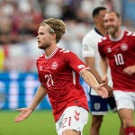 Euro 2024 Soccer Denmark England