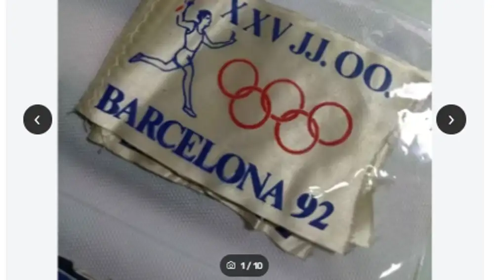 Banderines de los Juegos Olímpicos de Barcelona 92