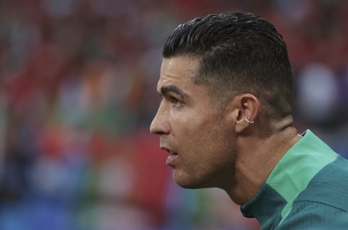 Cristiano Ronaldo of Portugal during the UEFA Euro 2024