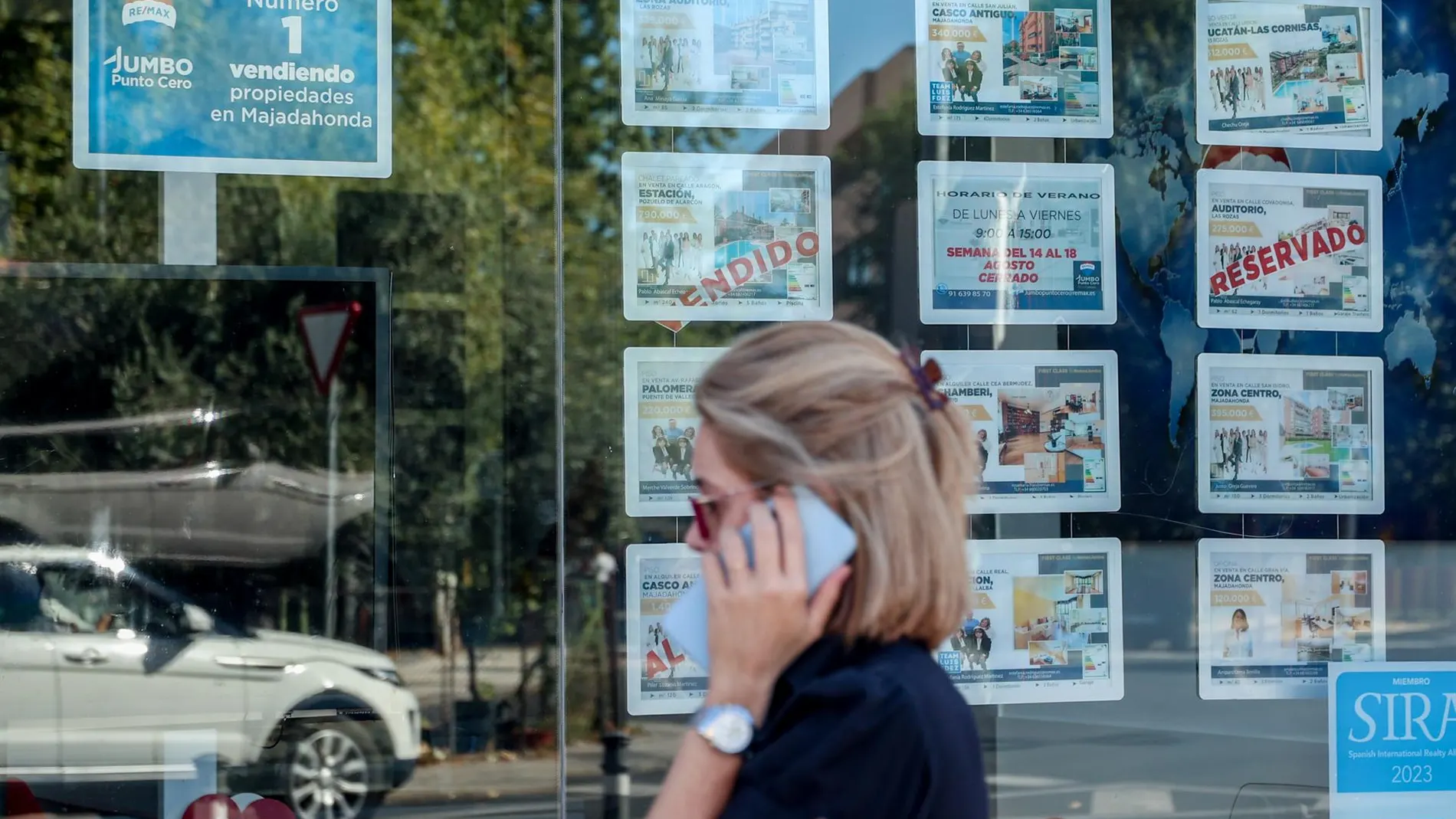 MADRID.-La compraventa de viviendas en Madrid vuelve a tasas positivas en abril con un alza del 6,1% y 5.899 operaciones